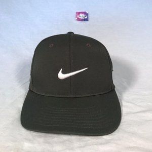 Nike Flexfit 20XL Swoosh Hat Mens One Size Green Athletic Cap